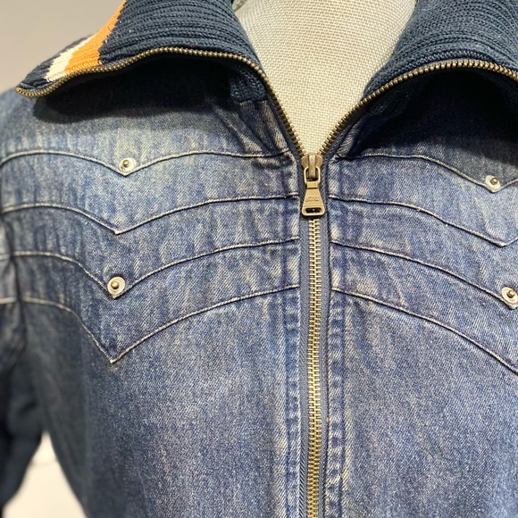 Steve Madden vintage Jean jacket XL - Picture 2 of 13